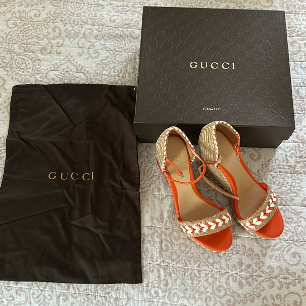 Gucci wedges